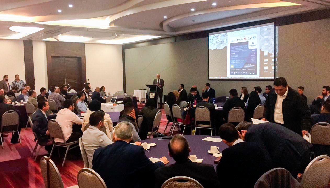 Coparmex Querétaro llevó a cabo el foro empresarial “Desarrollo de cadenas de valor sustentables en el sector energético fotovoltaico en México”,